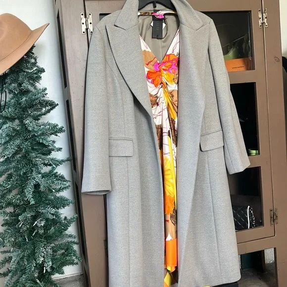 PESERICO | Midi Jacket Single Breasted - Picture 3 of 5